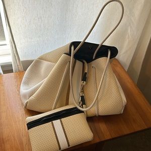 Haute shore purse with wristlet